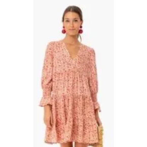 Tuckernuck Pomander Place Savannah Floral Kenzo Mini Dress •Women S• Tiered EXC - Picture 1 of 16
